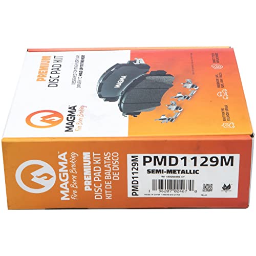 MAGMA Premium Semi-Metallic Brake Pads PMD1129M