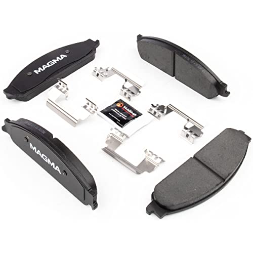 MAGMA Premium PMD1070C Ceramic Brake Pads, Front