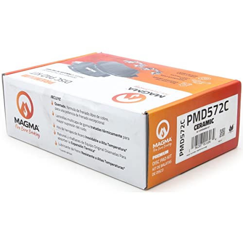 MAGMA Premium Ceramic Brake Pads PMD572C