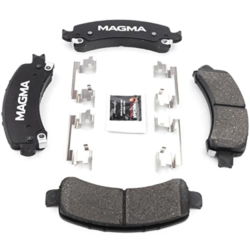 MAGMA Premium PMD974AM Semi-Metallic Brake Pads, Rear