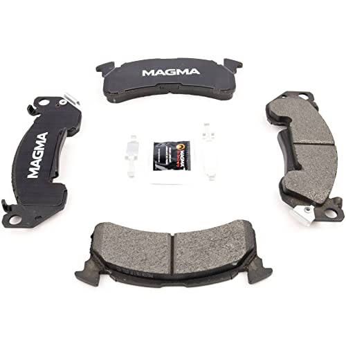 MAGMA Premium PMD153M Semi-Metallic Brake Pads, Front