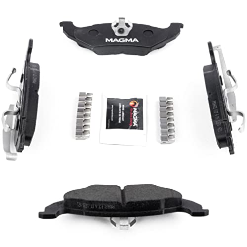 MAGMA Premium PMD662C Ceramic Brake Pads, Rear