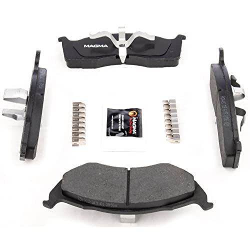 MAGMA Premium PMD642C Ceramic Brake Pads, Front