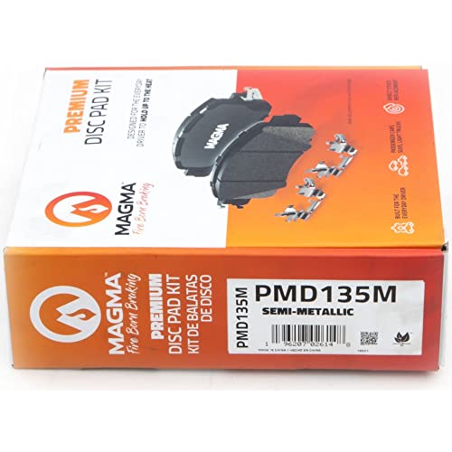 MAGMA Premium Semi-Metallic Brake Pads PMD135M