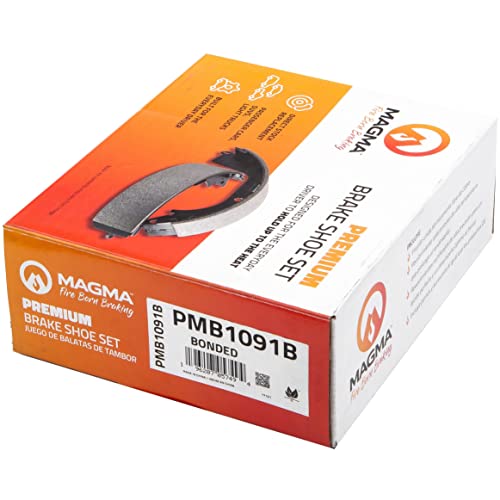 MAGMA Premium Parking Brake Shoes PMB1091B
