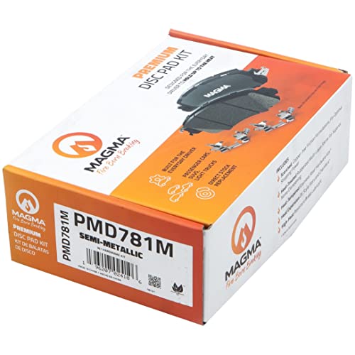MAGMA Premium Semi-Metallic Brake Pads PMD781M