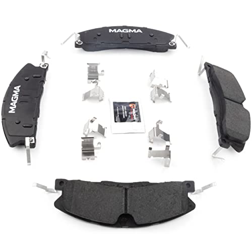 MAGMA Premium PMD1611AC Ceramic Brake Pads, Front
