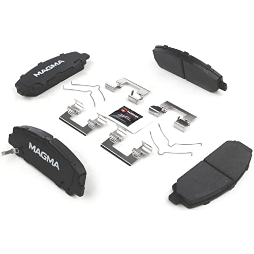 MAGMA Premium PMD1509C Ceramic Brake Pads, Front