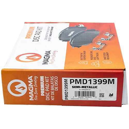 MAGMA Premium Semi-Metallic Brake Pads PMD1399M