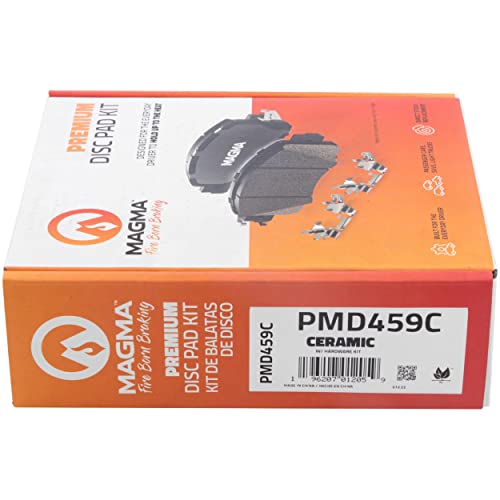 MAGMA Premium PMD459C Ceramic Brake Pads, Front