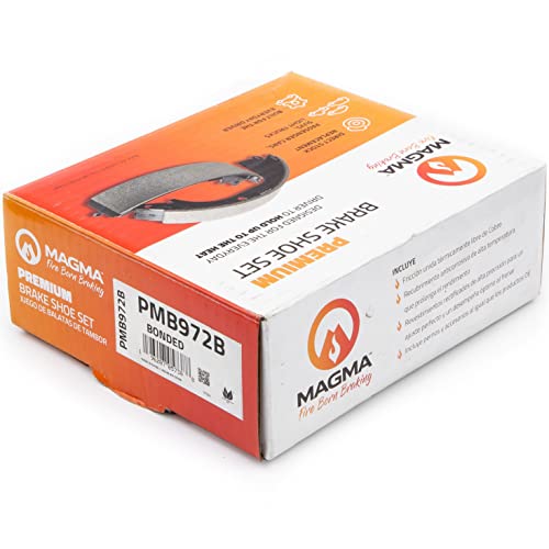 MAGMA Premium Parking Brake Shoes PMB972B