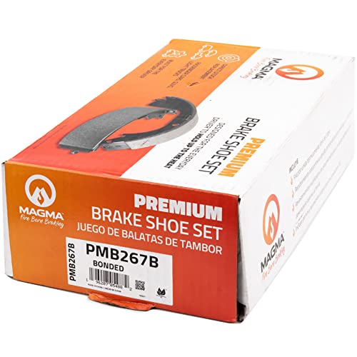 MAGMA Premium PMB267B Bonded Shoes, Rear