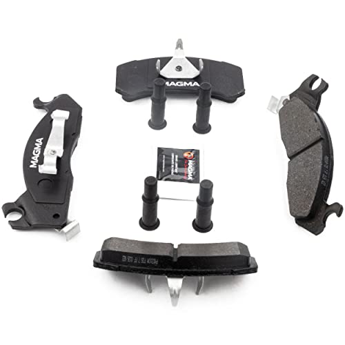 MAGMA Premium PMD310M Semi-Metallic Brake Pads, Front