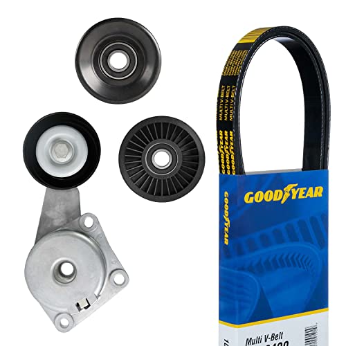 Goodyear Replacement Belts and Hoses 5020 Serpentine Belt Drive Component Kit, Gray
