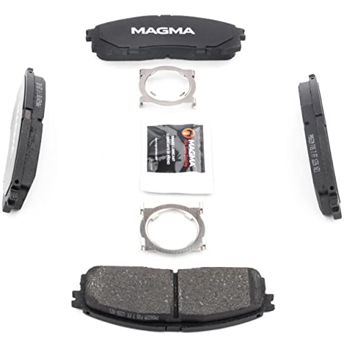 MAGMA Premium PMD622M Semi-Metallic Brake Pads, Rear