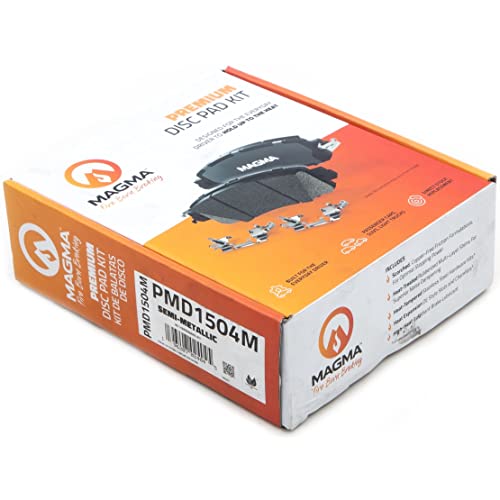 MAGMA Premium Semi-Metallic Brake Pads PMD1504M