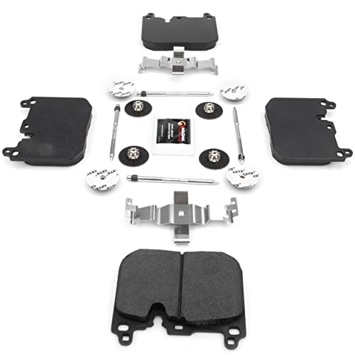 MAGMA Premium PMD1875C Ceramic Brake Pads, Front