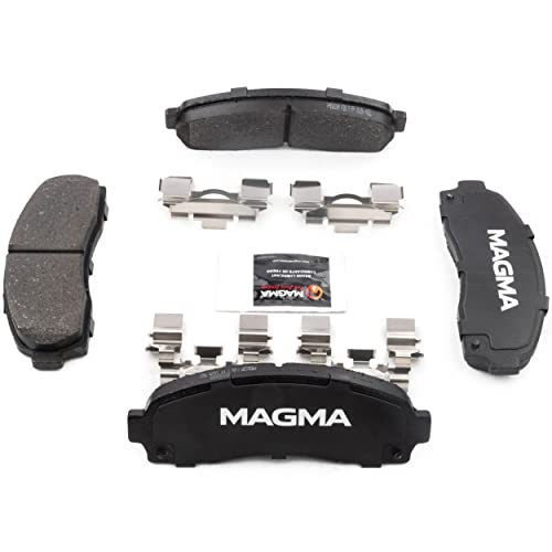 MAGMA Premium PMD883M Semi-Metallic Brake Pads, Rear