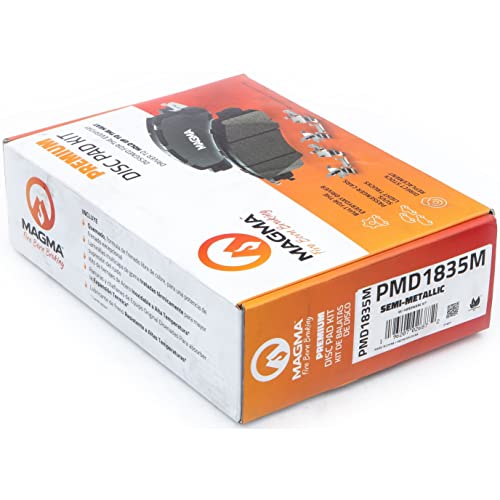 MAGMA Premium Semi-Metallic Brake Pads PMD1835M