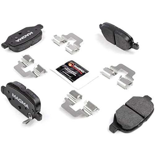 MAGMA Premium PMD1569C Ceramic Brake Pads, Rear