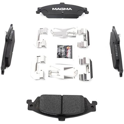 MAGMA Premium PMD727C Ceramic Brake Pads, Front