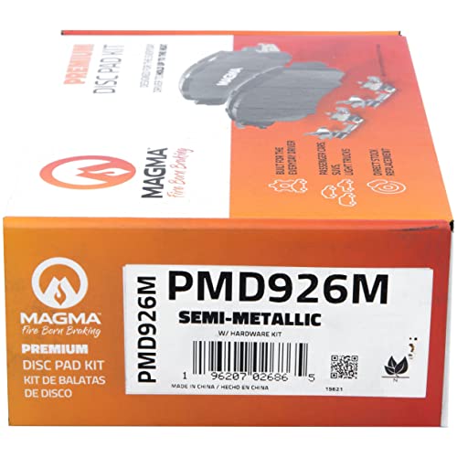 MAGMA Premium Semi-Metallic Brake Pads PMD926M