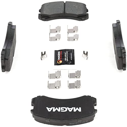 MAGMA Premium PMD904C Ceramic Brake Pads, Front