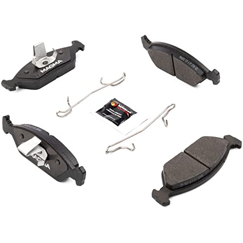 MAGMA Premium PMD925C Ceramic Brake Pads, Front