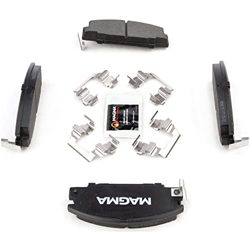 MAGMA Premium PMD363C Ceramic Brake Pads, Front