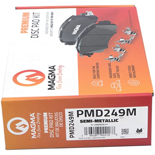 MAGMA Premium Semi-Metallic Brake Pads PMD249M