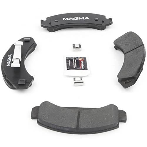MAGMA Premium PMD387C Ceramic Brake Pads, Front