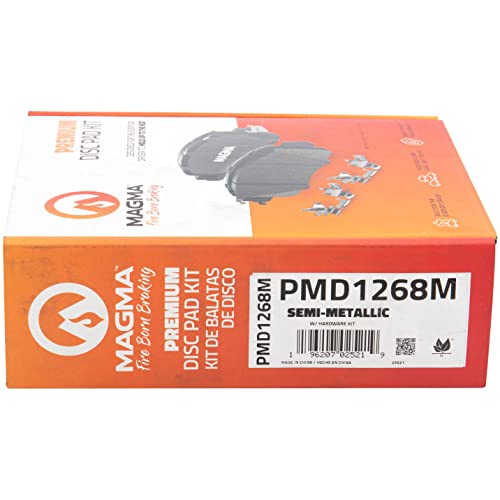 MAGMA Premium Semi-Metallic Brake Pads PMD1268M