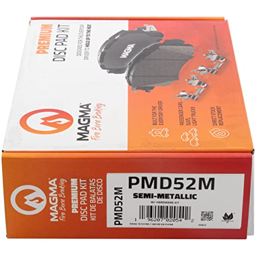MAGMA Premium PMD52M Semi-Metallic Brake Pads