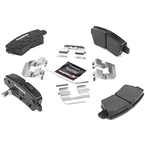 MAGMA Premium PMD1544C Ceramic Brake Pads, Rear