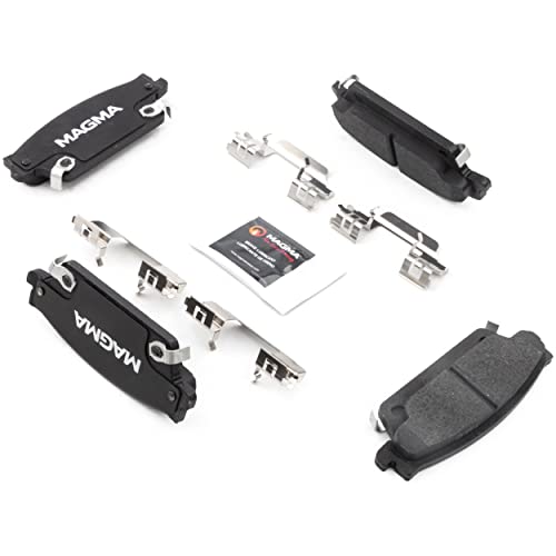 MAGMA Premium PMD1020C Ceramic Brake Pads, Rear