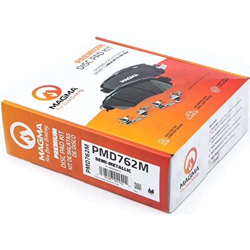 MAGMA Premium Semi-Metallic Brake Pads PMD762M