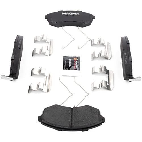 MAGMA Premium PMD700C Ceramic Brake Pads, Front
