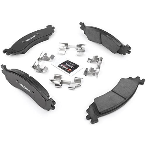 MAGMA Premium PMD1158C Ceramic Brake Pads, Front