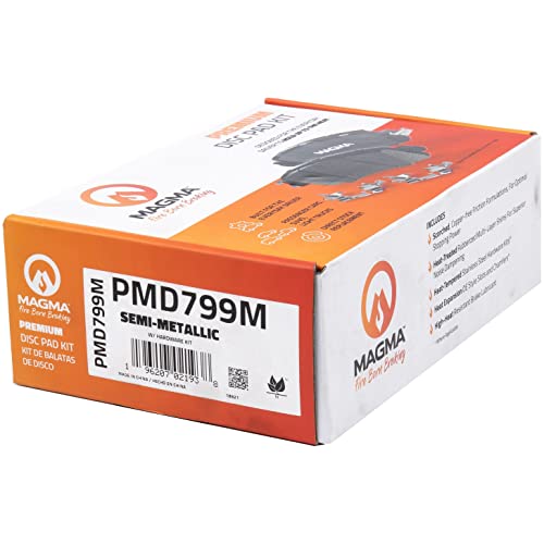 MAGMA Premium Semi-Metallic Brake Pads PMD799M