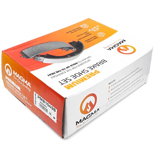 MAGMA Premium PMB1049B Bonded Shoes, Rear