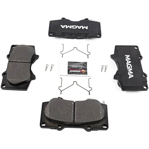 MAGMA Premium PMD976M Semi-Metallic Brake Pads, Front