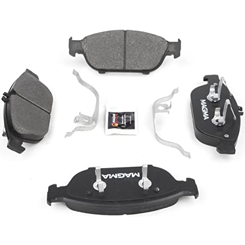 MAGMA Premium PMD1652M Semi-Metallic Brake Pads, Front