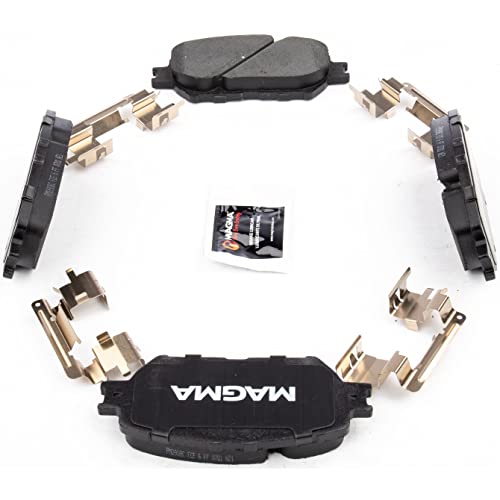MAGMA Premium PMD908C Ceramic Brake Pads, Front