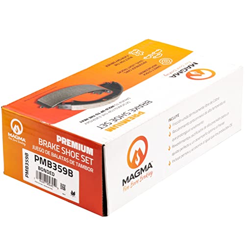 MAGMA Premium PMB359B Bonded Shoes, Rear