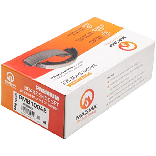 MAGMA Premium PMB1004B Bonded Shoes, Rear