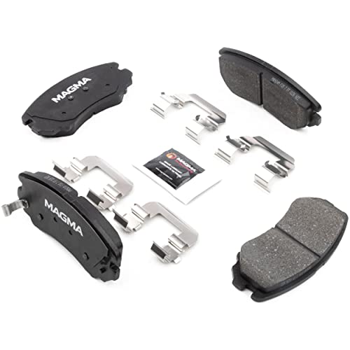 MAGMA Premium PMD924M Semi-Metallic Brake Pads, Front