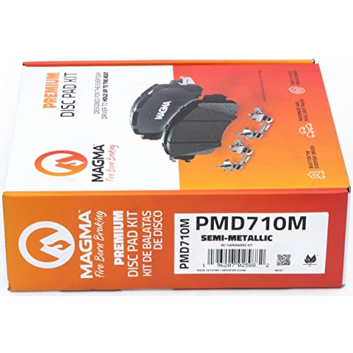 MAGMA Premium Semi-Metallic Brake Pads PMD710M