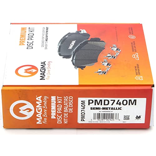 MAGMA Premium Semi-Metallic Brake Pads PMD740M