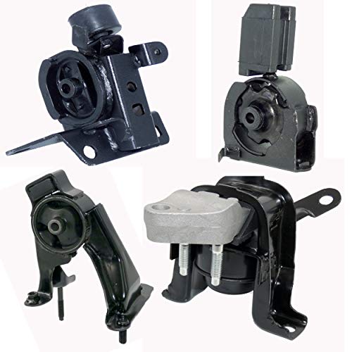 Westar ETK-009 Engine and Transmission Mounts Kit Compatible with 2003-2006 Pontiac Vibe / Toyota Matrix 1.8L 1794cc Auto, FWD