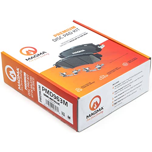 MAGMA Premium Semi-Metallic Brake Pads PMD963M